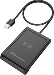 CONCEPTRONIC BIAN11B, Conceptronic Dual-Interf. Smart-ID Kartenleser USB-A schwarz