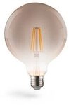 Xavax LED-Filament, E27, 420lm 8W, Vintage-Lampe Globe 125, dimmbar, Warmwei&szlig;