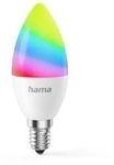 Hama Smarte Lampe E14, 4,9W, LED, Matter, Kerze, RGBW, dimmbar, mit App
