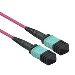 VALUE MPO-Trunk-Kabel 50/125&micro;m OM4, MPO/MPO, TYPE A, violett, 5 m