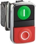 Schneider Electric DOPPELDRUCKT.,FL.,GN-RT I-0 / SCHN.E ZB4-BA7341 ZB4BA7341