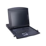 VALUE 19-Zoll-KVM-Konsole, 43 cm (17") TFT (16:9), VGA, USB, FR-Layout