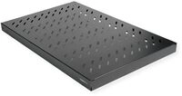 ROLINE Rack - Regal - 700 mm tief, Tragf&auml;higkeit 50 kg - RAL 9005, Jet Black - 1U -