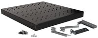 ROLINE Rack - Regal - 500 mm tief, Tragf&auml;higkeit 50 kg - RAL 9005, Jet Black - 1U -