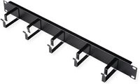 ROLINE Patch Panel - 40 x 60 mm - Jet Black, RAL 9005 - 1U - 48.3 cm (19")