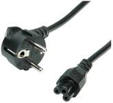 Bachmann Stromkabel - IEC 60320 C5 zu power CEE 7/7 rechtwinklig