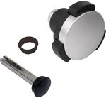 Locinox T&uuml;rknopfdr&uuml;cker KIDLOC 2,59/54,6/41 mm, VK 8x60 mm,Edelstahl/Poly.