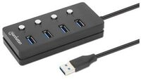 Manhattan Hub - 4 x USB 3.2 Gen 1 - Desktop