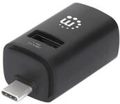 Manhattan Hub - 1 x USB 3.2 Gen 1 + 2 x USB 2.0