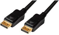 LogiLink DisplayPort-Kabel - DisplayPort m&auml;nnlich zu DisplayPort m&auml;nnlich