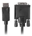 Lanberg CA-DPDV-10CU-0018-BK - 1,8 m - DisplayPort - DVI-D - M&auml;nnlich - M&auml;nnlich -