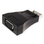 VALUE DisplayPort-VGA Adapter, DP ST - VGA BU, Aktiv