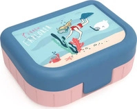 ROTHO 1016411026, Rotho Snackbox 1 l MEMORY KIDS IML Kids Explorer M&auml;dchen