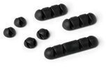 Durable Cavoline Clip Mix - Kabelhalter - Tisch/Bank - Kunststoff - Schwarz