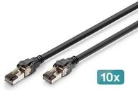 DIGITUS CAT 8.1 S/FTP-Patchkabel, 2 m, 10 St&uuml;ck