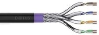 DIGITUS CAT 7A S/FTP Datenkabel - Erdverlegekabel, 50 m Ring, Simplex, PE