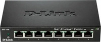 D-LINK DES-108/V/E, D-Link Fast Ethernet Unmanaged Desktop Switch - Switch - 0,1 Gbps