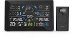 Hama Wetterstation mit WLAN "Hawaii", Au&szlig;ensensor, Thermometer, Hygrometer