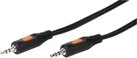 VIVANCO VVAJACK15MMK, Vivanco Audiokabel, 3.5mm Klinkenst. - 3.5mm Klinkenst.1,5m