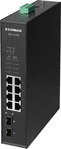 EDIMAX IGS-1210P V2, Edimax Industrial 10-Port Gigabit PoE+ DIN Rail Switch IP30