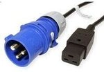 Bachmann Kabelstecker C309 Buchse C19 3m 16A - Kabel - Strom/Netzteil