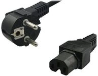 LogiLink Stromkabel - IEC 60320 C15 bis CEE 7/7 (S)