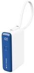 Targus Hyper HyperJuice Flex Mini - Powerbank - 10000 mAh - 30 watt - PD (USB-C) blau