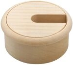 alles im griff GmbH Ulrike Brandstetter Kabeldurchgang rund, Holz, Ahorn roh