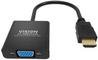 Vision Professional - Videoadapter - HDMI m&auml;nnlich zu HD-15 (VGA)