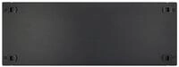 Inter-Tech Blindplatte - Schwarz, RAL 9005 - 4U - 48.3 cm (19")