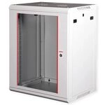 ROLINE 19-Zoll Wandgeh&auml;use Basic Plus 15HE, 600x450 BxT grau