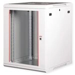 ROLINE 19-Zoll Wandgeh&auml;use Basic Plus 15HE, 600x600 BxT grau