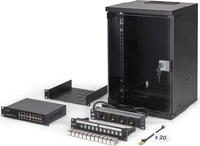 DIGITUS DN-49103-SET, DIGITUS Netzwerk-Set SOHO PRO, 254 mm (10") - 9HE, 315 x 300 mm