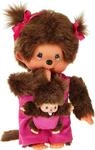 Sekiguchi Europe B.V. Monchhichi Mother Care Pink Girl, 20 cm