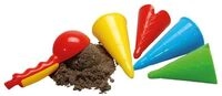 GOWI GmbH Sandform Eiscreme, 5 i. Netz