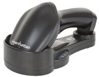 Manhattan Wireless Linear Handheld CCD Barcode Scanner, Bluetooth, 500mm Scan Depth,