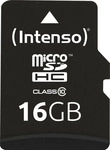INTENSO 3413470, Intenso Class 10 - Flash-Speicherkarte (microSDHC/SD-Adapter