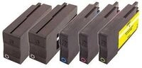 Peach Combi-Pack PLUS H950/H951 - 5er-Pack - Schwarz, Gelb, Cyan, Magenta -