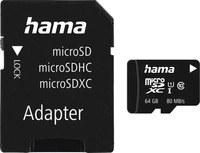 HAMA 124140, Hama 124140 MSDXC64GB C10 80MB/S +A/M