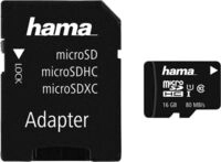 HAMA 124138, Hama 124138 MSDHC16GB C10 80MB/S +A/M