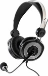VIVANCO VVHEADRETROMICK, VIVANCO Retro Stereo Headset Over Ear mit Lautst&auml;rkeregler