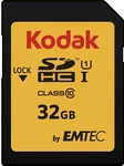 KODAK EKMSD32GHC10K, Kodak Flash-Speicherkarte - 32 GB - UHS-I U1 / Class10