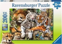 RAVENSBURGER 12721, Ravensburger Verlag GmbH Pz. Schmusende Raubkatzen 200T