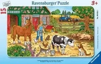 RAVENSBURGER 06035, Ravensburger Verlag GmbH Pz. Gl&uuml;ckliches Bauernhofleben 15T