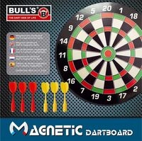 Embassy Sporthandel GmbH BULL'S Magnetic Dartboard mit 6 Pfeile