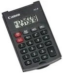 CANON 4598B001, Canon AS-8 - Taschenrechner - 8 Stellen - Dunkelgrau