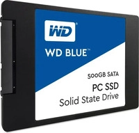 WD WDS500G1B0A, WD Blue PC SSD WDS500G1B0A - SSD - 500 GB - intern - 2.5" (6.4 cm)