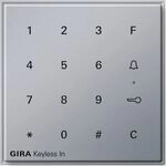 Gira KEYLESS IN CODETASTATUR ALU / GIRA 260565 ALU TX 44 260565