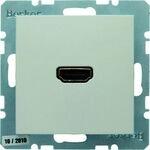 Berker HDMI STECKD. MIT 90&deg;ANSCHL. PW / BERKER 3315438989