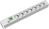 BACHMANN 333.600, Bachmann STECKDOSENLEISTE MIT SCHALTER / BACHMA 333.600 7FACH 19Z